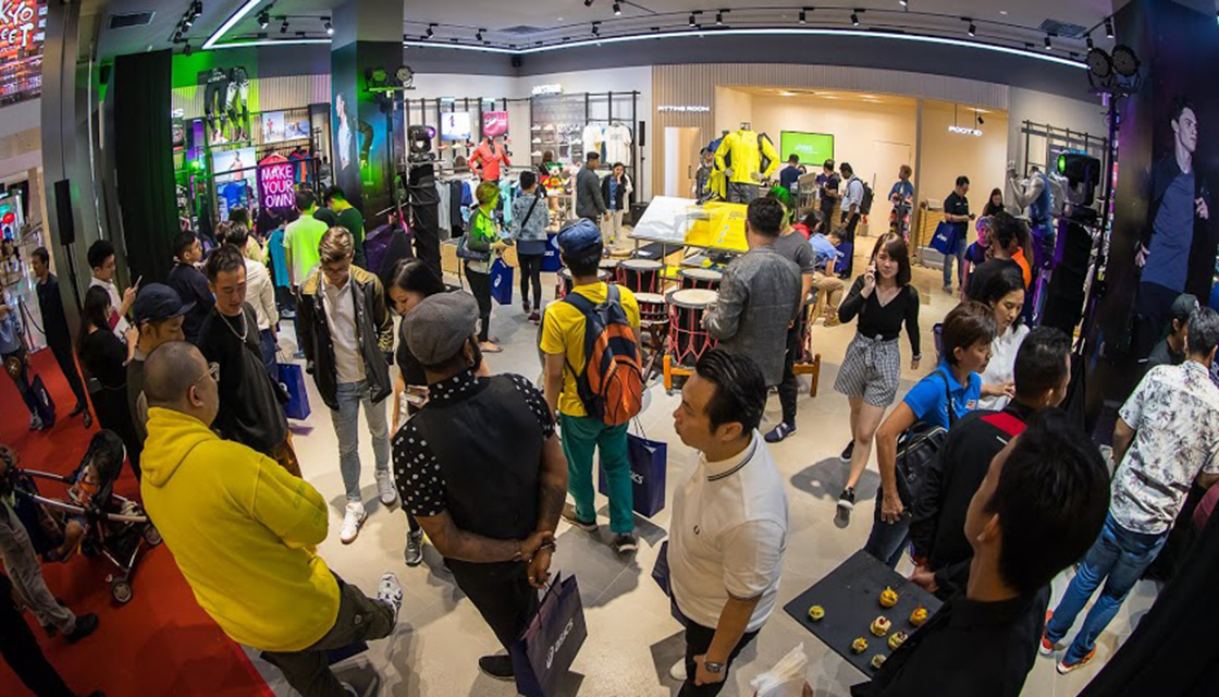 asics pavilion